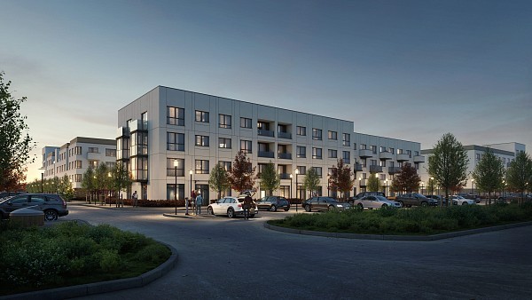 1-к квартира в Скандиа. Квартал у озера, 103 кв.м., Алексея Сергиенко, 18 / Западносибирская, 660