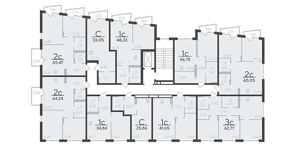 1-к квартира в Скандиа. Квартал у озера, 36 кв.м., Сергея Свиридова, 13